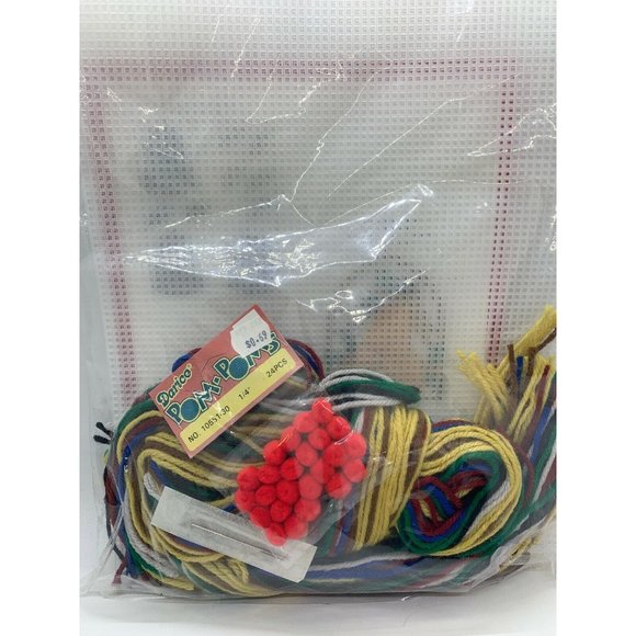 Vtg The Needle Craft Shop “Holiday Christmas Bells” NOS Wallhanging - Picture 3 of 3